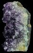 Amethyst Cut Base Cluster With Large Crystals - Uruguay #56759-1